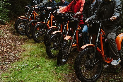 Lou petit Trott en Trottinette moyen circuit  "Route d'Artagnan"  7,5 km