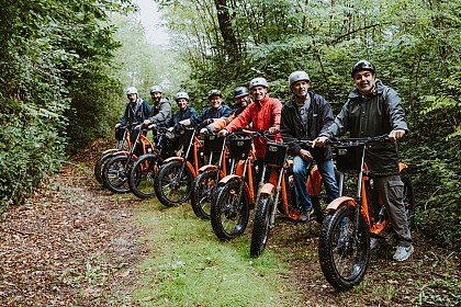 Lou petit Trott en Trottinette petit circuit  "Pont Roman" 5 km