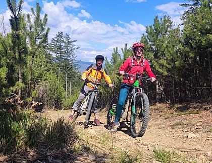 De Arzeliers à Upaix à VTT (N°12)