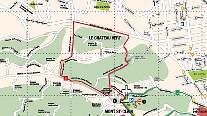 PARCOURS URBAIN SUR LE CHEMIN DU CHEVALIER DE CLERVILLE A SETE