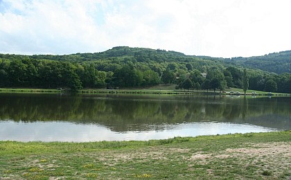 Circuit de randonnée pédestre n° 3 chemin de fer, chemin de terre