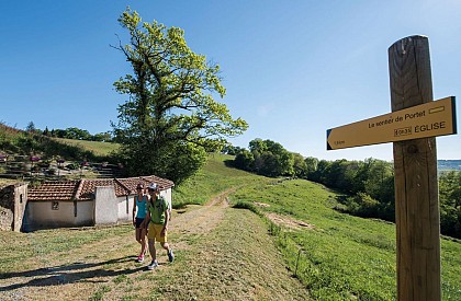 Le sentier de Portet