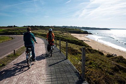 La Vélomaritime EV4 sur le Grand Site Cap d'Erquy - Cap Fréhel