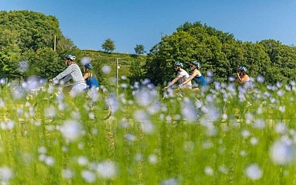 La boucle des véloroutes Huttopia Les Falaises