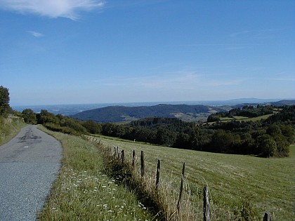 Circuit Moto en Haut Beaujolais