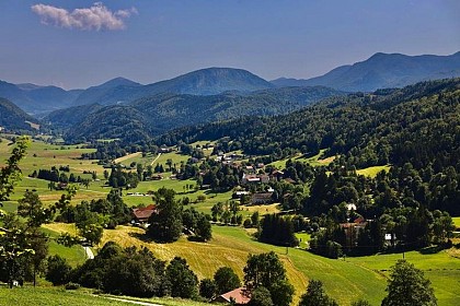 Autour du village de Saint-Martin-en-Vercors