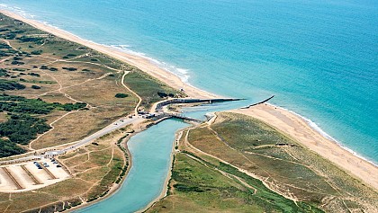Le sentier de l'Ecluse -  Les Sables d'Olonne Quartier d'Olonne sur Mer