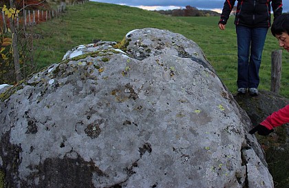 Le Rocher de la Mule à Raulhac