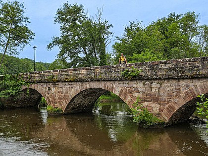Voie verte Vézère entre Saint-Viance et Lasteyrie