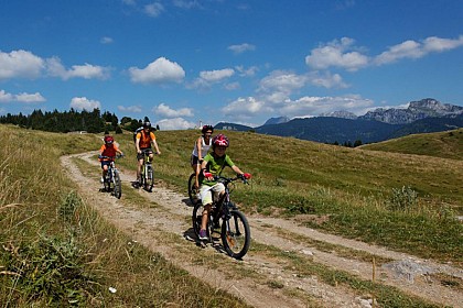 Tour du Plateau de Plaine Joux en VTT