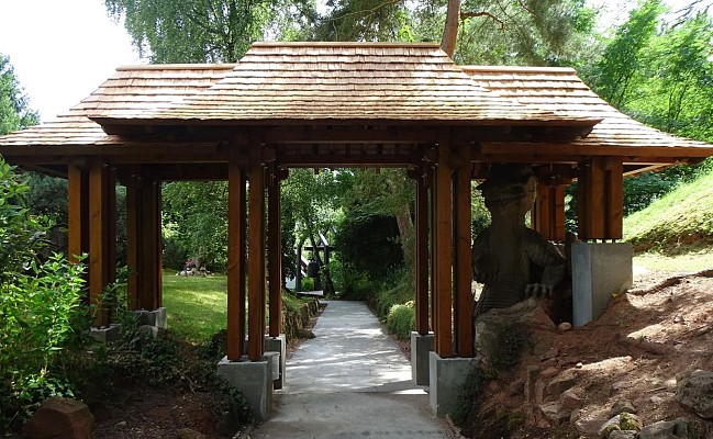 Le jardin du temple zen