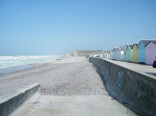 Plage de St Aubin sur mer