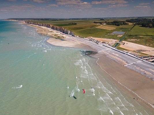Plage de Saint Aubin sur mer