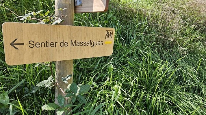Balisage du sentier de Massalgues
