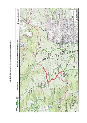 [Incendies] Deviation provisoire (Col d'Auedole / Cap des Lauzes)