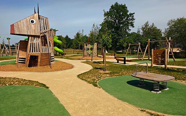 Le parc de la Belle Aude
