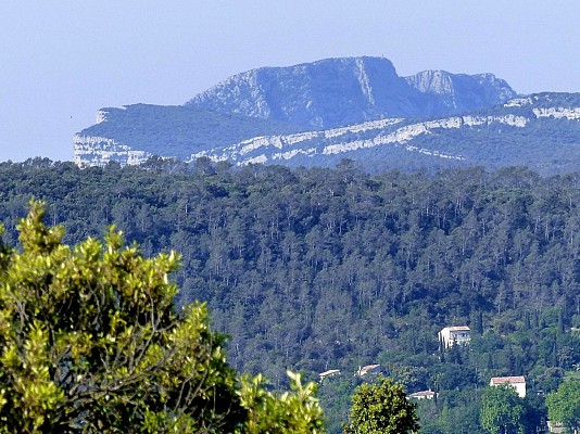 1.Vue sur la montagne de l'Hortus et le pic Saint-Loup-Daniel Leboucher