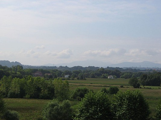 Vue panoramique sur les Pyrénées