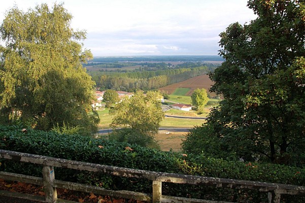 Panorama depuis la place de Chantilly