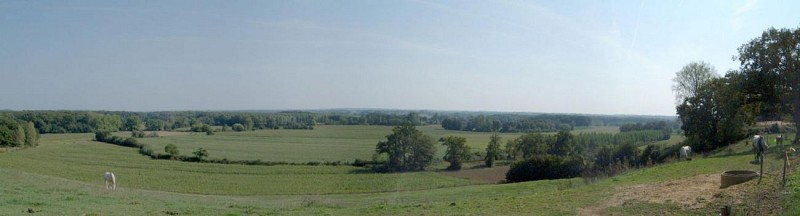 Panorama depuis le chemin de Capdouyé