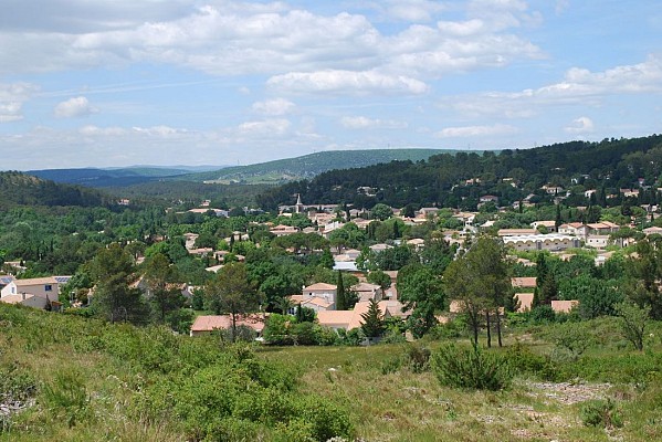 Grabels vue de la Croix de Guillery