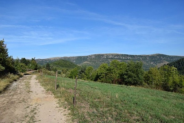 Vue sur le causse Méjean