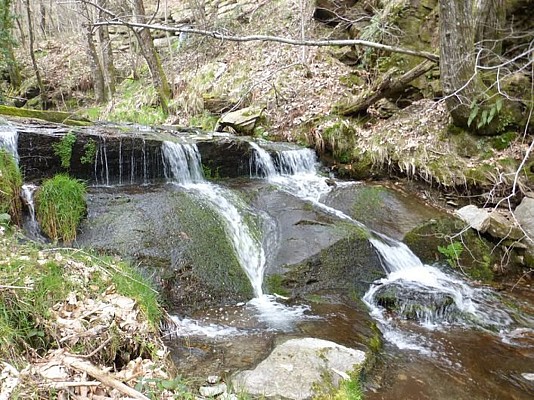 Cours d'eau au dessus du moulin