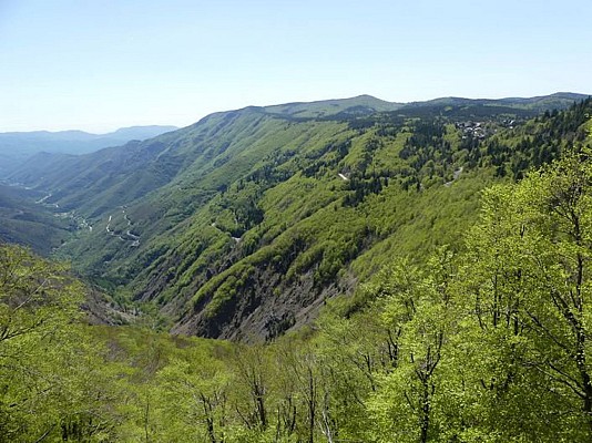 La haute vallée de l'Hérault