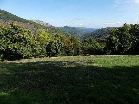 Vue sur le Luech depuis le Massufret