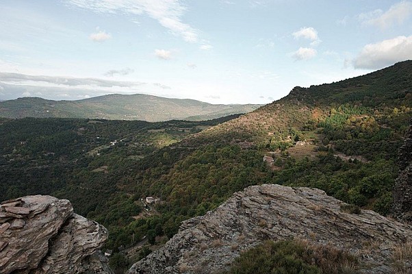 Vue du col de Prentigarde côté Saint-Germain-de-Calberte 