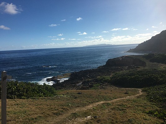Littoral Anse a L'Eau / Porte Enfer du Moule