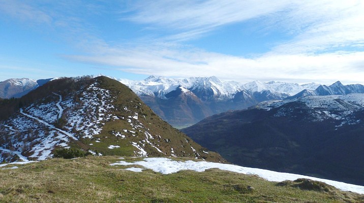 La crête du Soum de la Pène