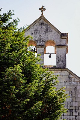 clocher de l'église de Barbezières