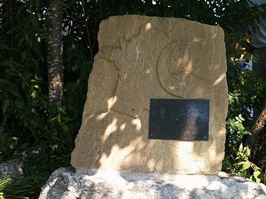Stèle en mémoire des tirailleurs marocains