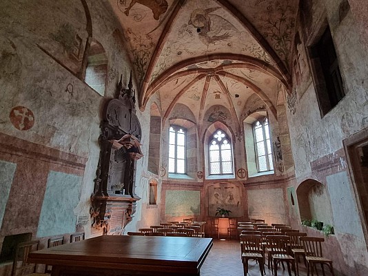 Intérieur de l'église historique