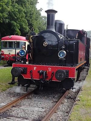 Le train à vapeur de la Doller