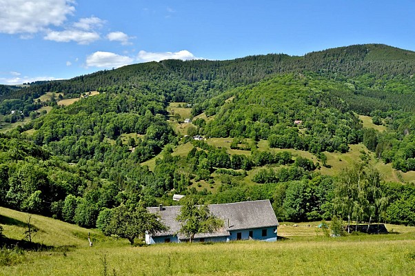 Circuit rando - l'étang du Devin depuis Lapoutroie