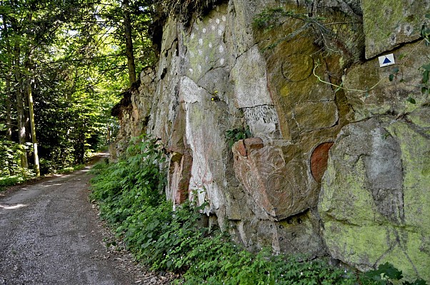 Circuit rando - l'étang du Devin depuis Lapoutroie