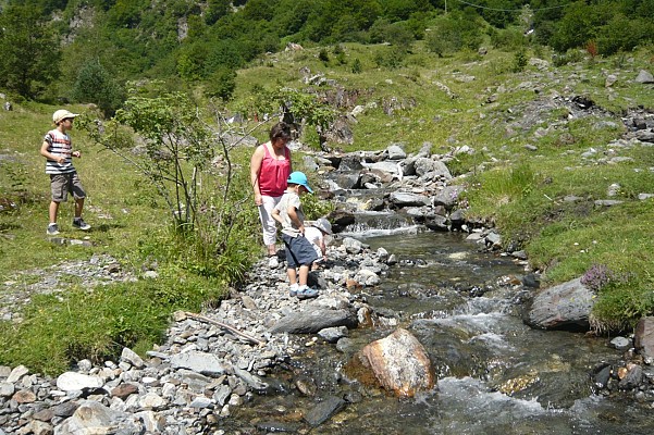 ruisseau du cirque de la Plagne