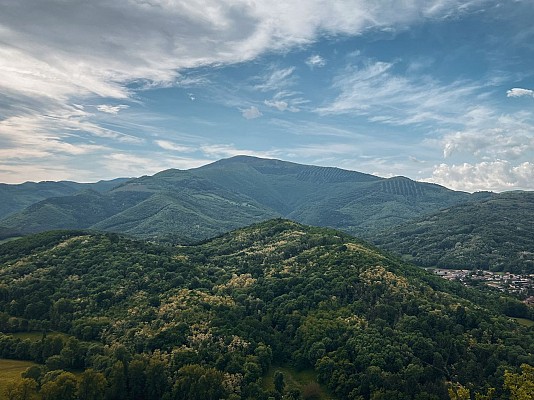 vue depuis pic de Montgailhard
