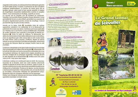 Le Grand Sentier de Scévolles : Guesnes/Monts-sur-Guesnes