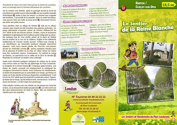 Le sentier de la Reine Blanche : Ranton/Curçay-sur-Dive