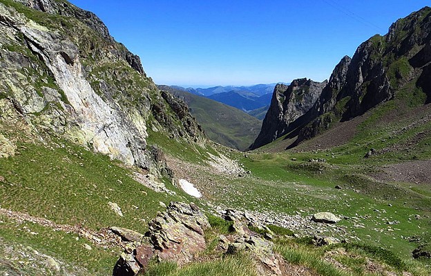 Montée au col de Sencours
