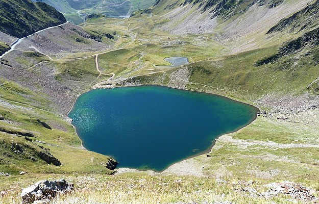 Vue sur le lac d'Oncet