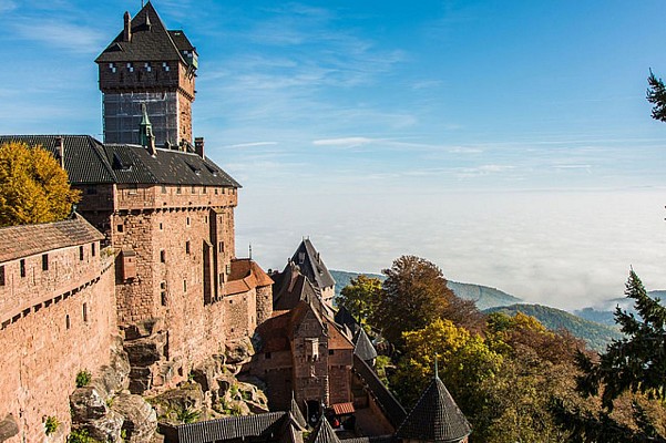 Centre Marcel Rudloff à Châtenois (67) : le Haut-Koenigsbourg