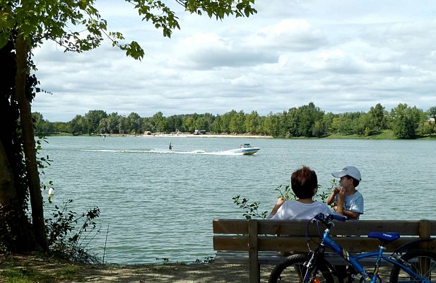 Vue sur le lac