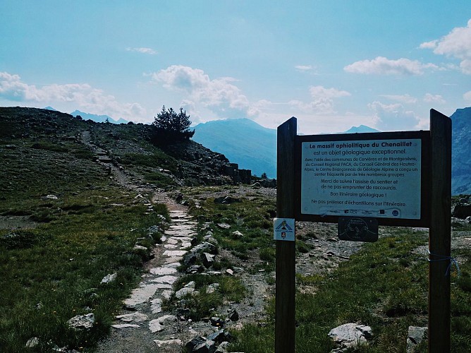 sentier géologique du chenaillet
