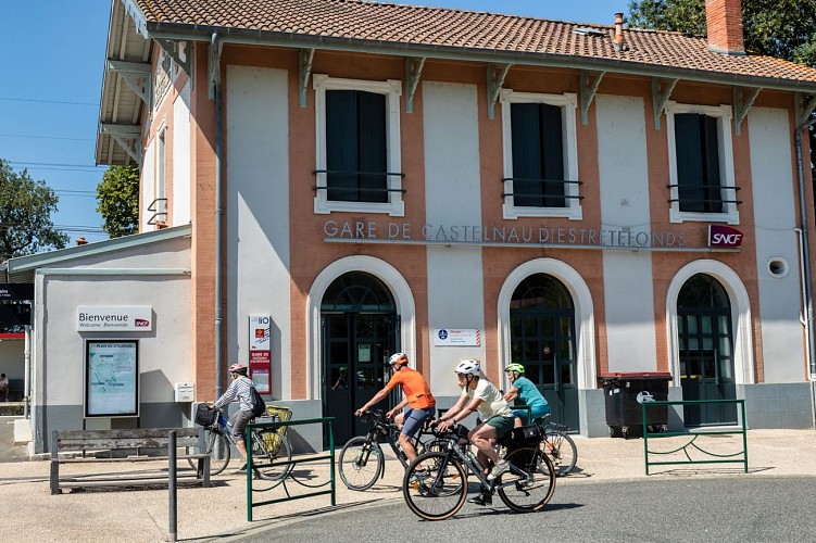 GARE CASTELNAU ESTRETEFONDS TDHG A VELO©Manuel_Huynh