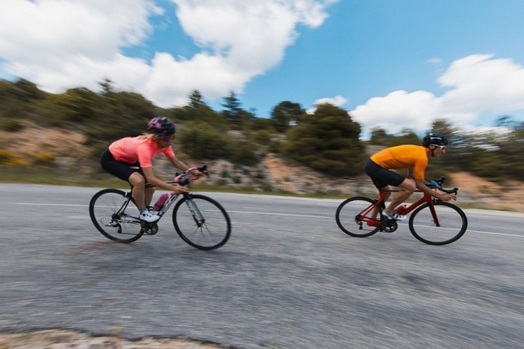 Descente sur Rustrel