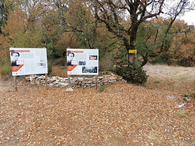 Sentier de mémoire du Maquis d'Ornano - Site de La Bouriette